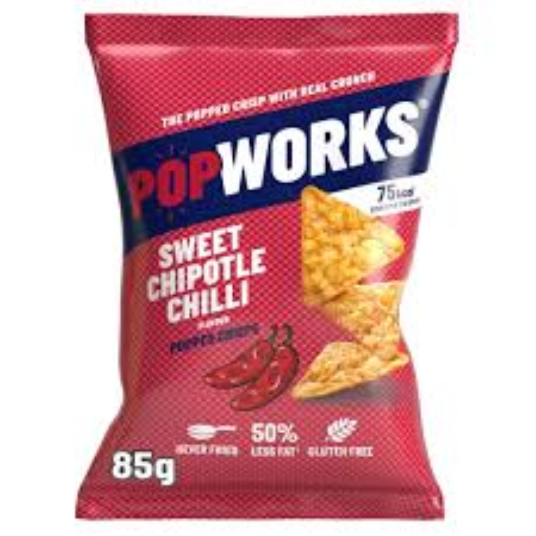 POPWORKS SWEET CHIPOTLE CHILI 85G